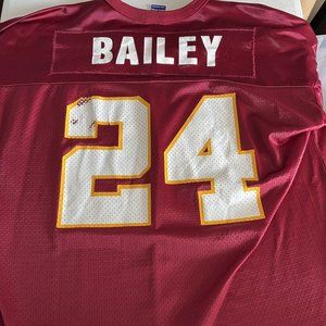 Champ Bailey #24 Washington Redskins Champion Vintage Jersey XL Maroon NFL